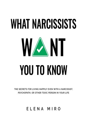 cover image of What Narcissists Want You to Know